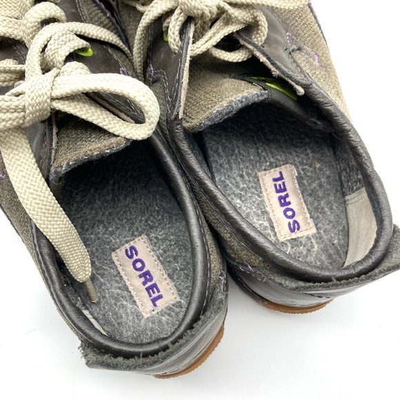 Sorel Mackenzie Leather Hiking Sneakers - Picture 12 of 16